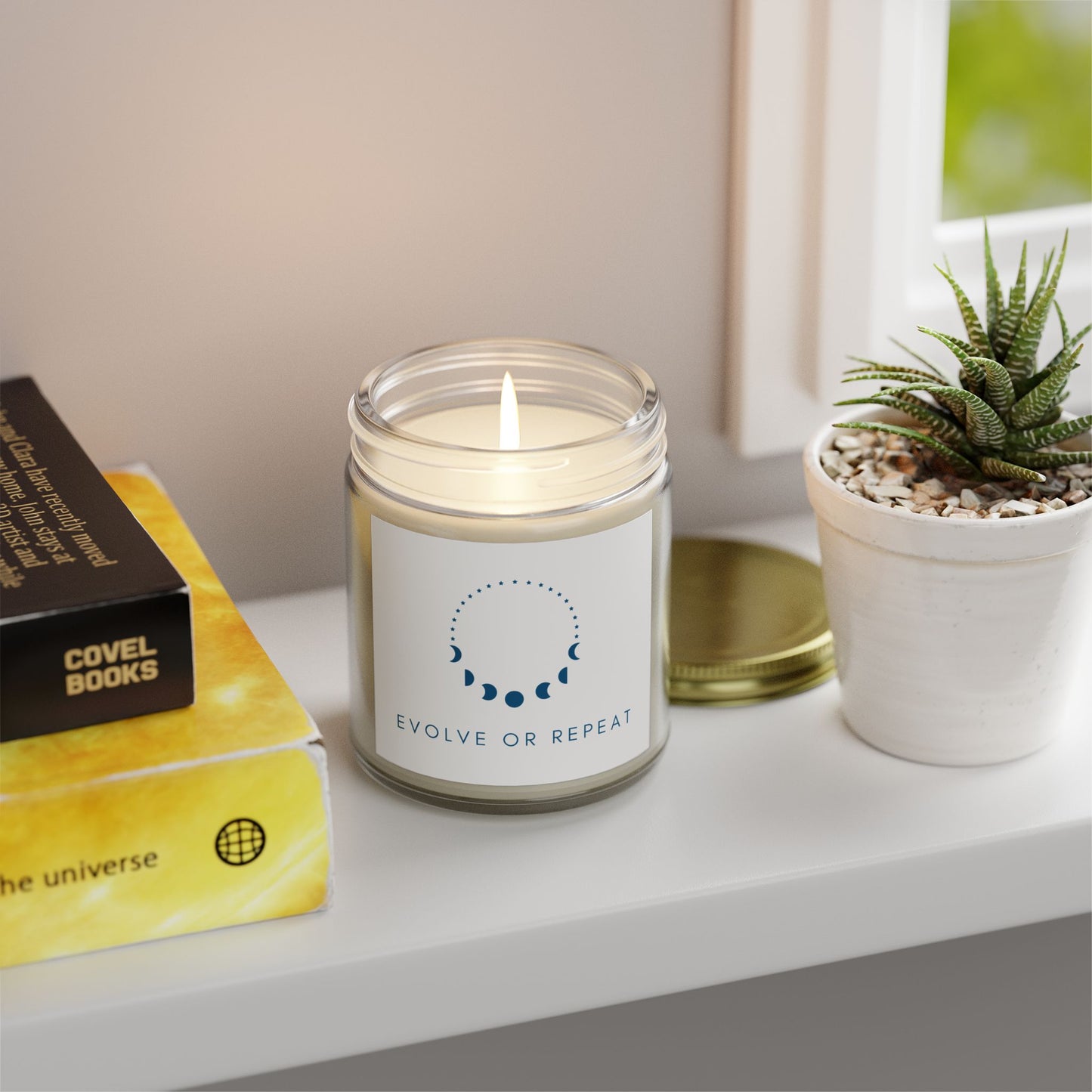 "Evolve or Repeat" - Scented Meditation Candles (4oz, 9oz)