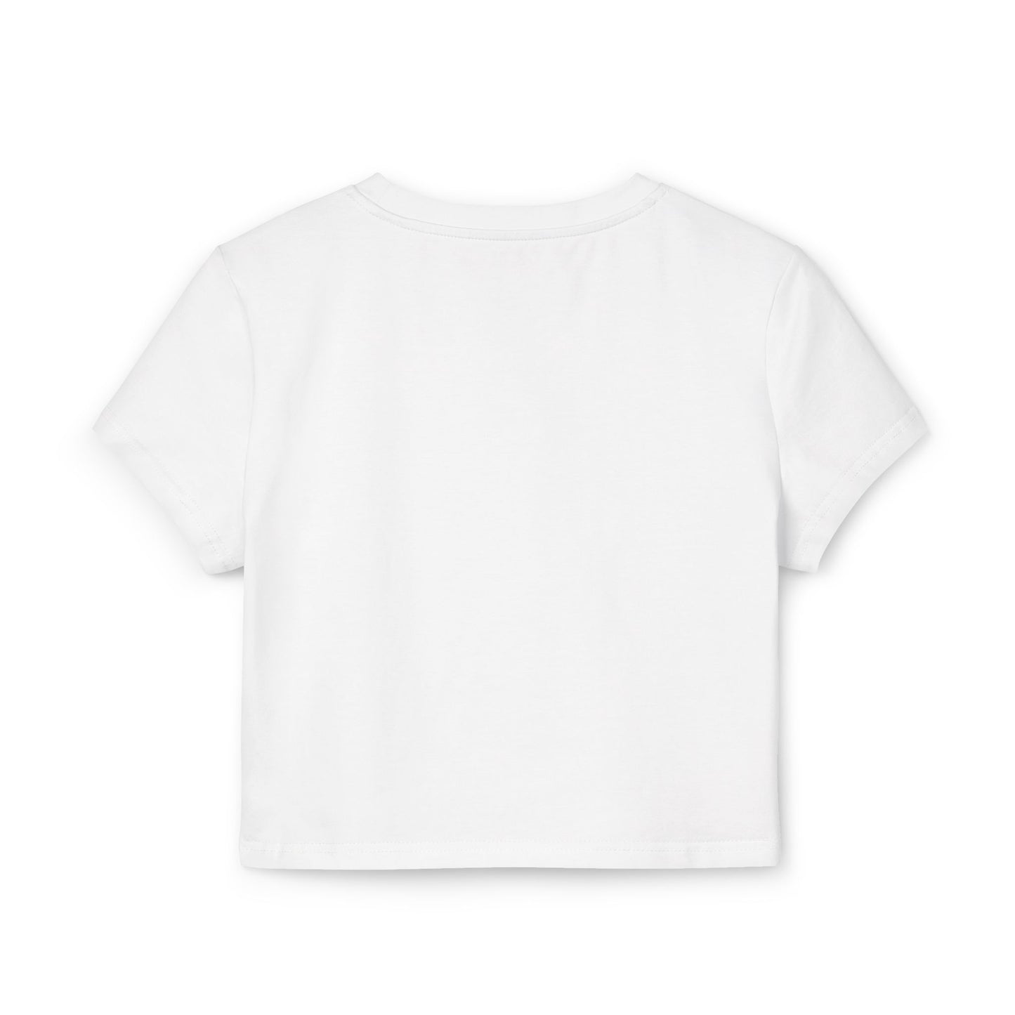"Delusional" - Crop Top Baby Tee