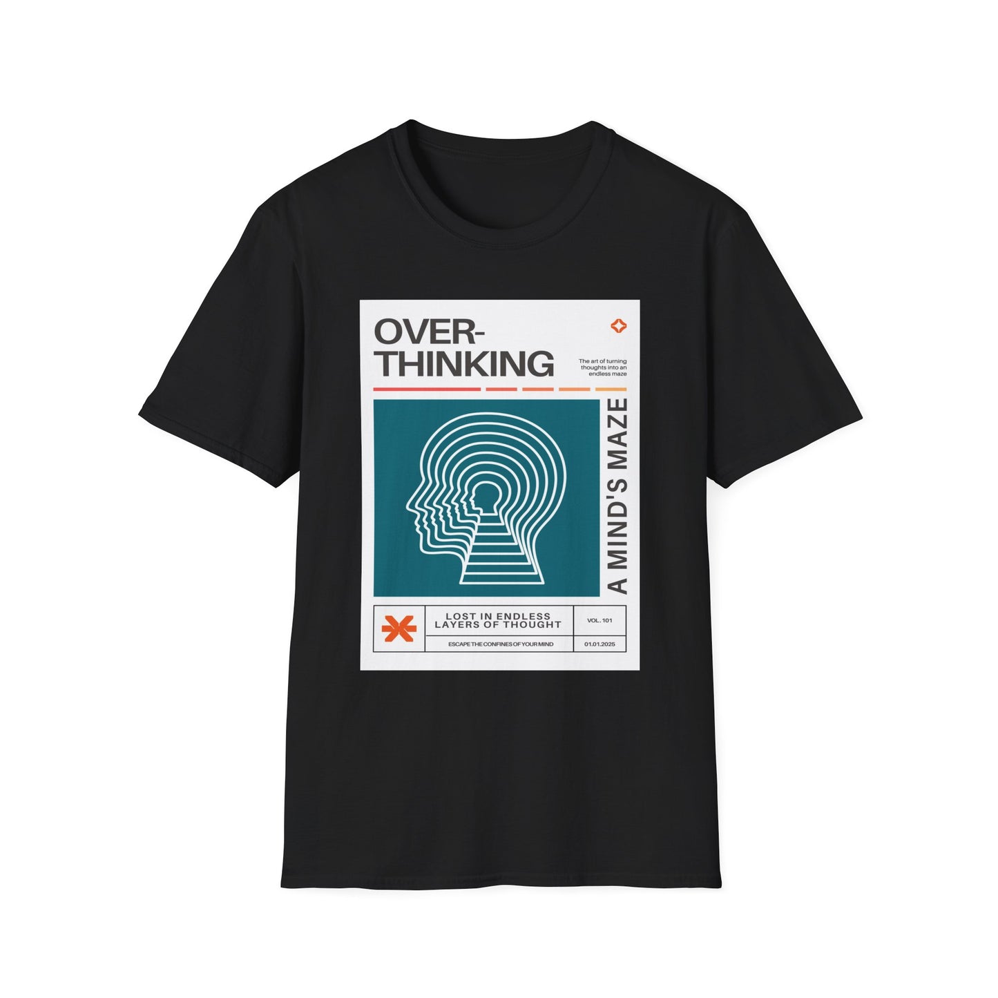 "Mind's Labyrinth" - Graphic T Shirt