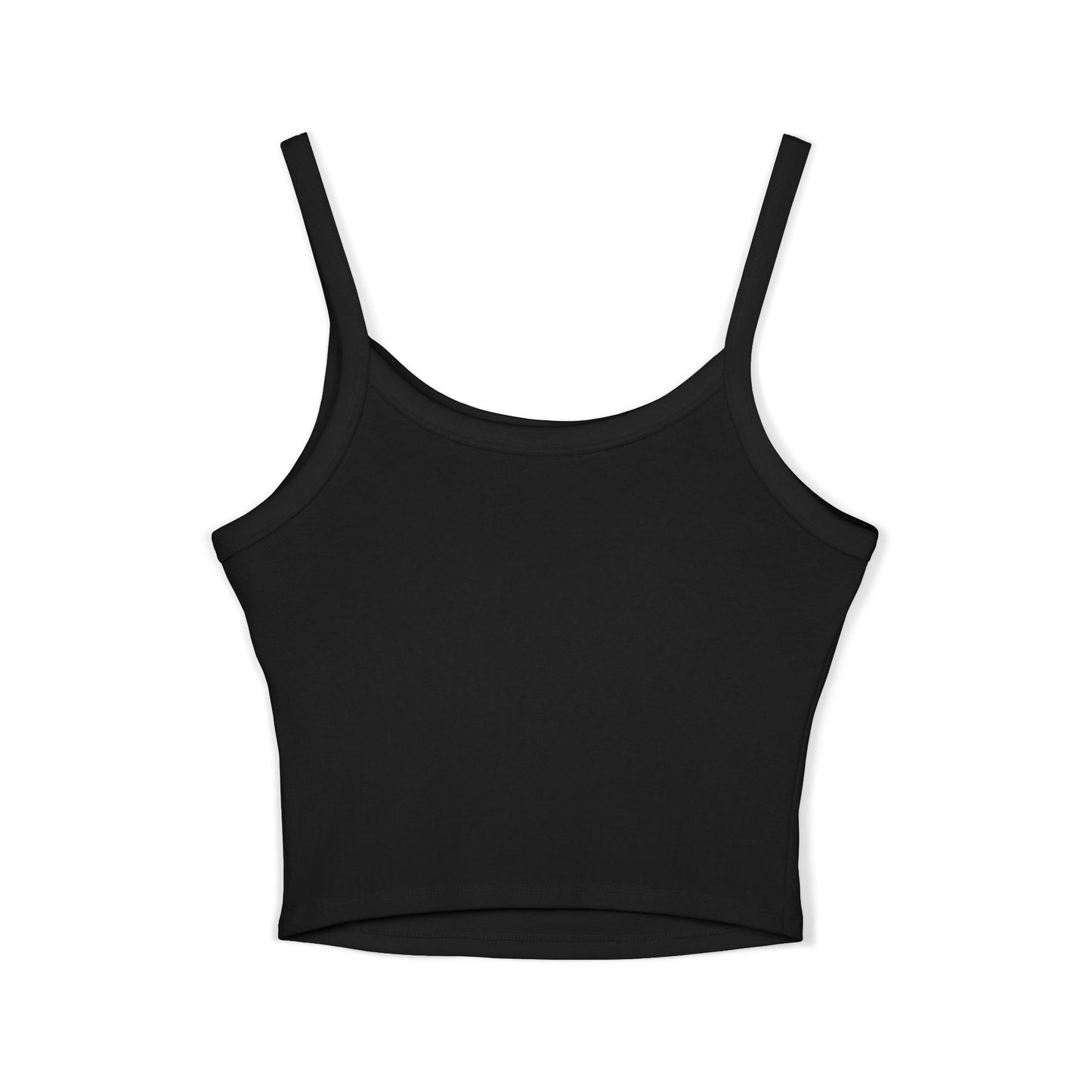 "Main Character Energy" Women's Crop Top - Spaghetti Strap Tank