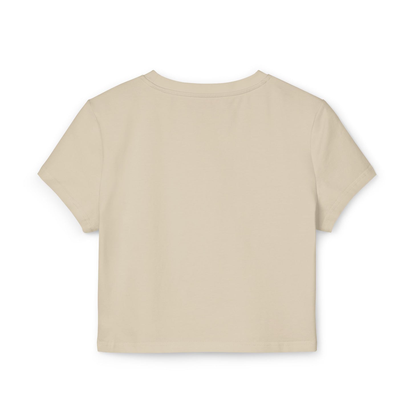 "Delusional" - Crop Top Baby Tee