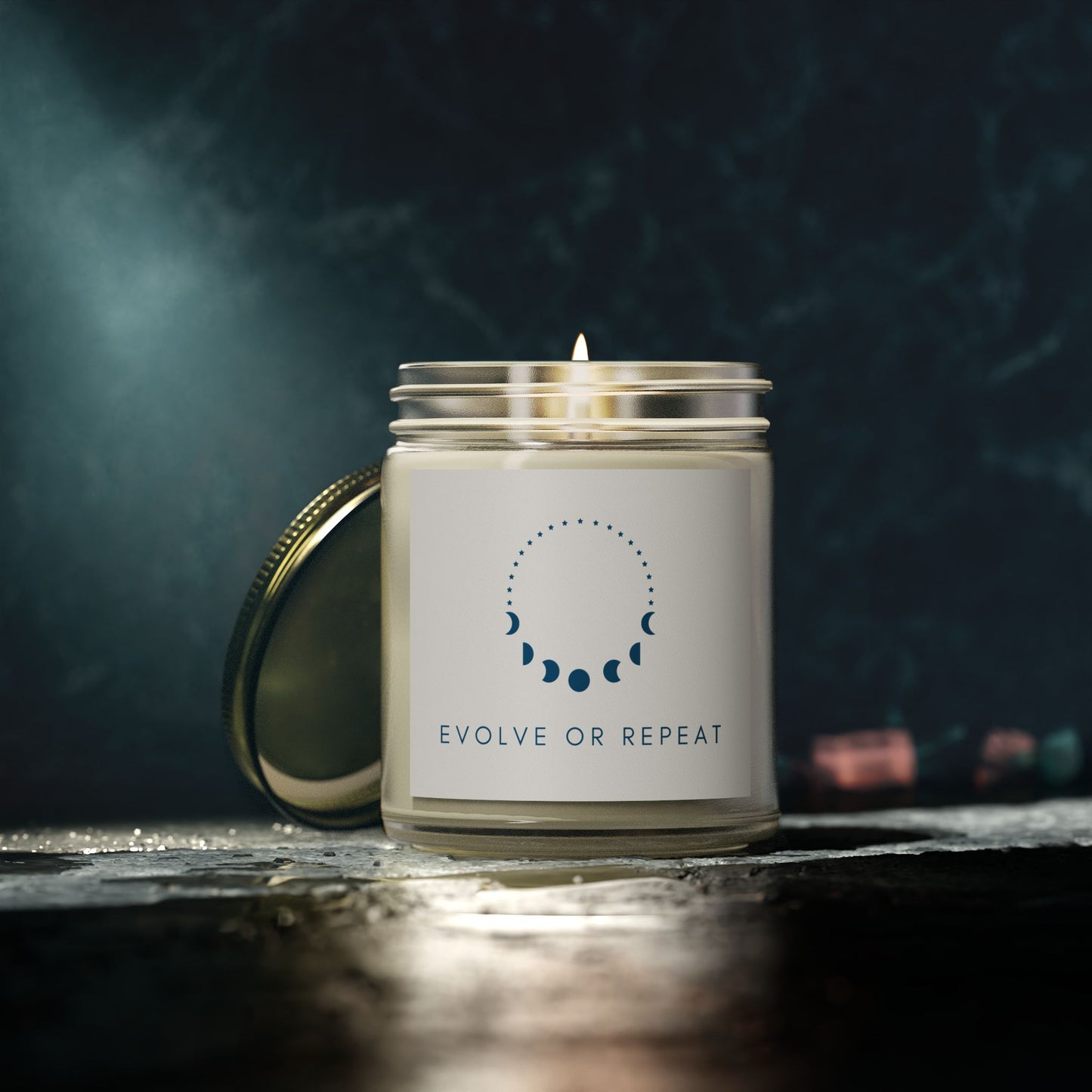"Evolve or Repeat" - Scented Meditation Candles (4oz, 9oz)