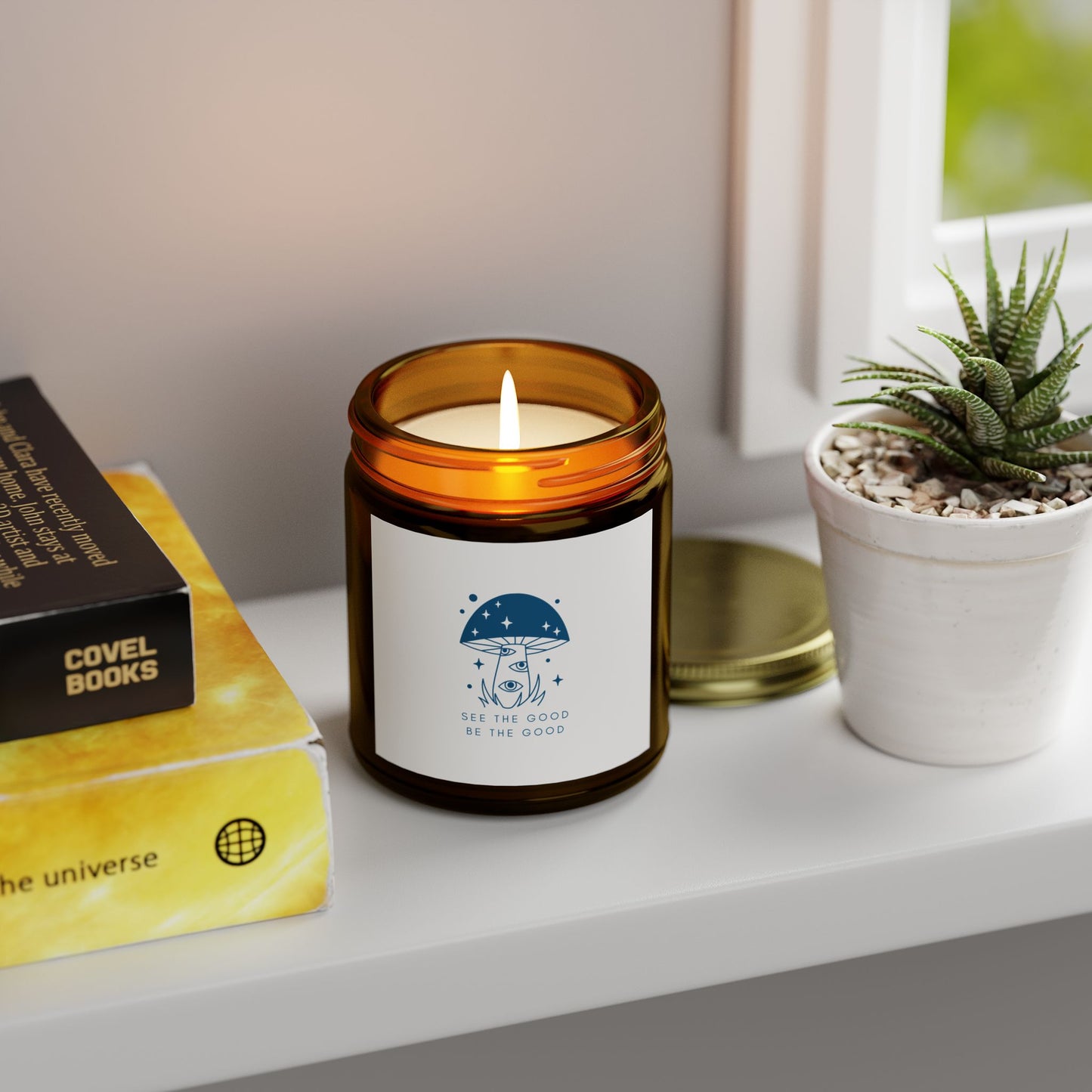 "Your Peace Is Your Priority" - Scented Meditation Candle