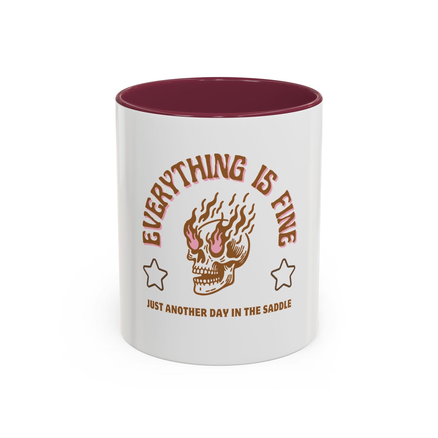 "Everything Is Fine" Mug –  Funny Ceramic Mug 11oz, 15oz