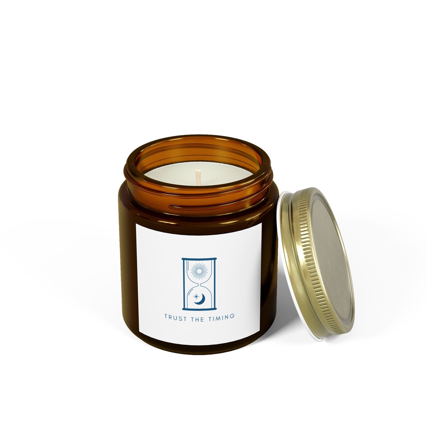 "Trust the Timing" - Scented Meditation Candle (4oz, 9oz)