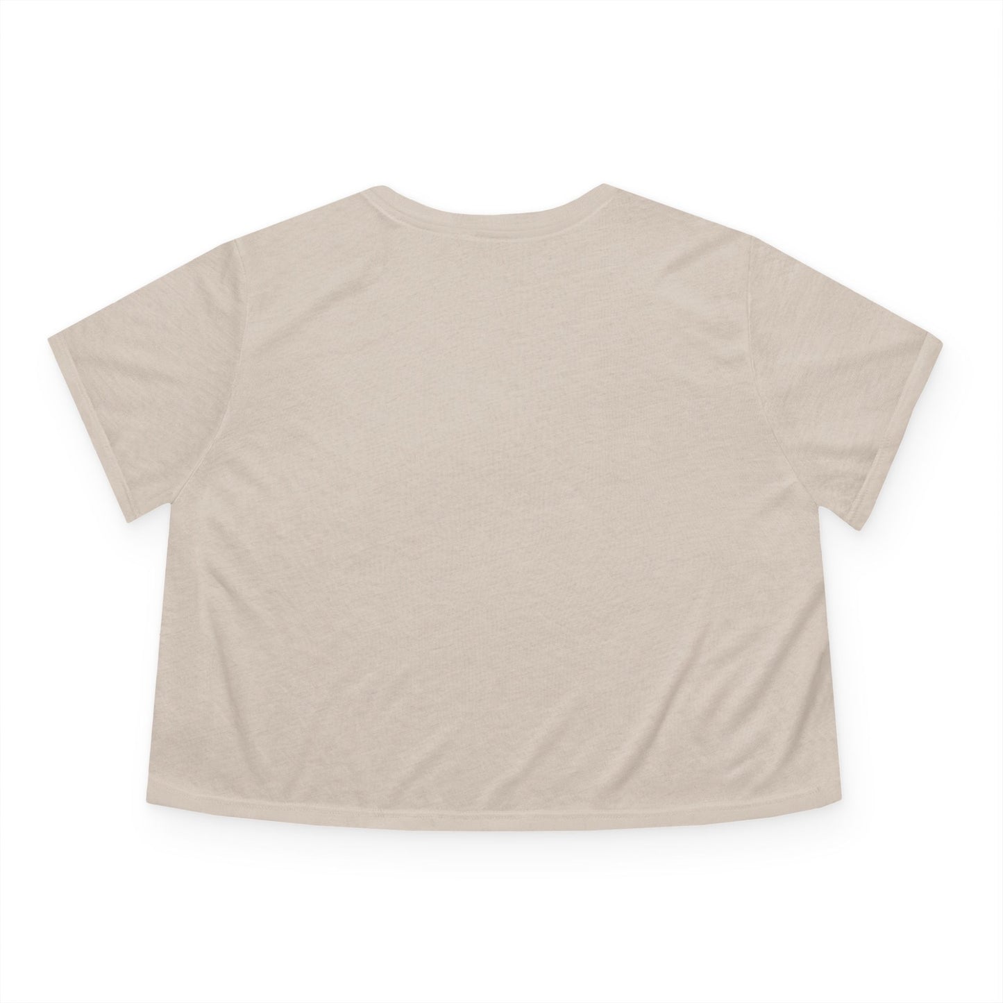 Positive Thinking Women's Flowy Cropped Tee