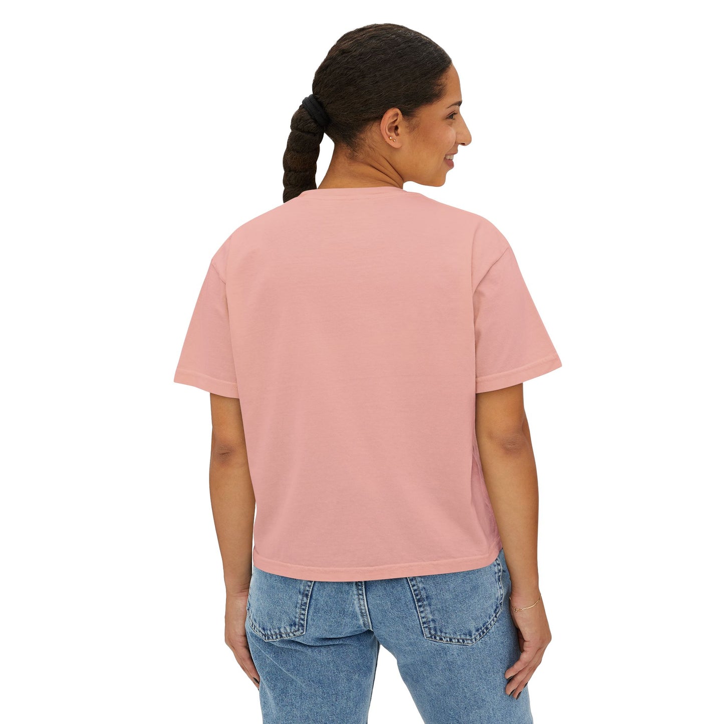 "In Full Bloom" - Retro Graphic T-Shirt for Women