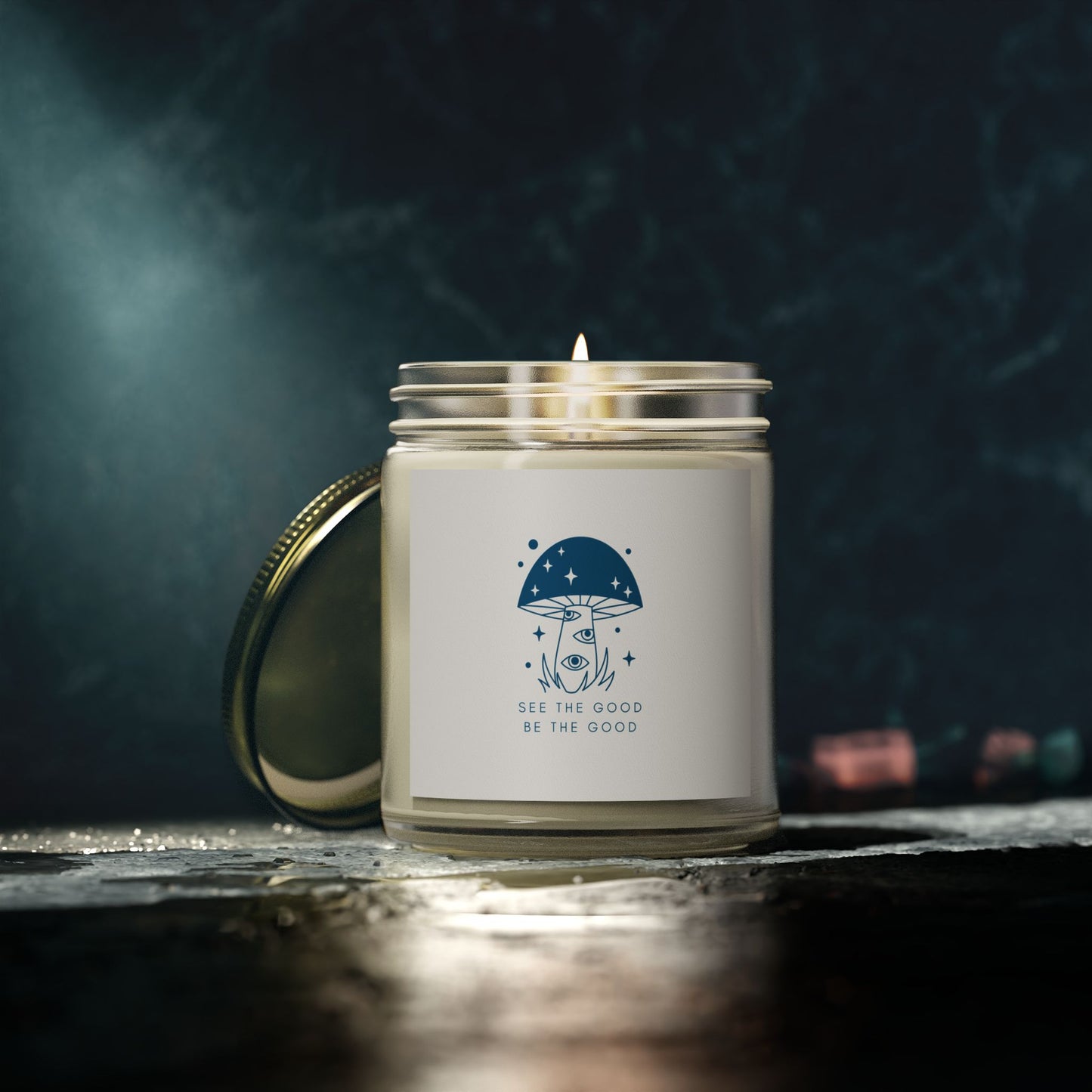 "Your Peace Is Your Priority" - Scented Meditation Candle