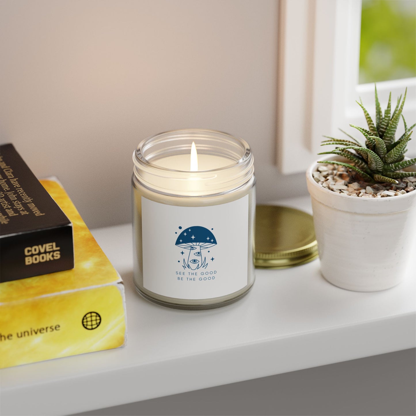 "Your Peace Is Your Priority" - Scented Meditation Candle