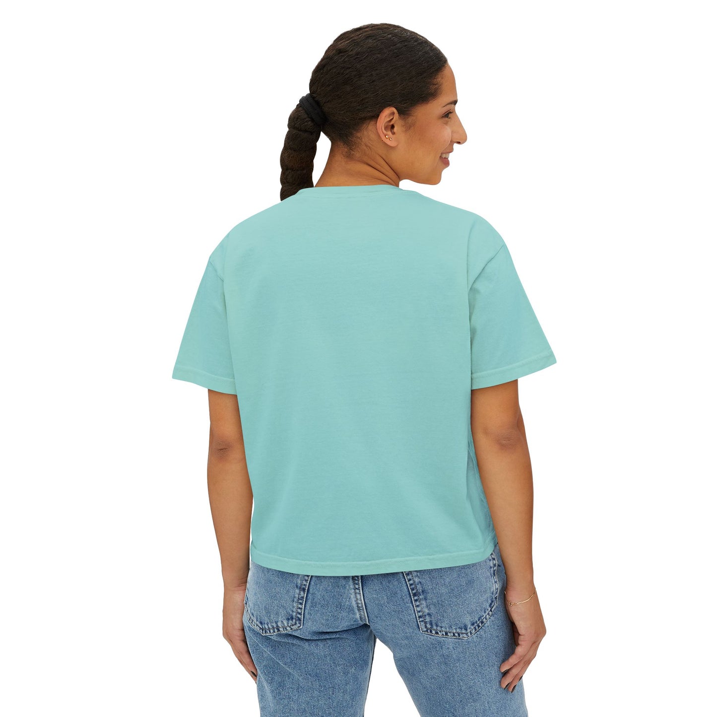 "In Full Bloom" - Retro Graphic T-Shirt for Women