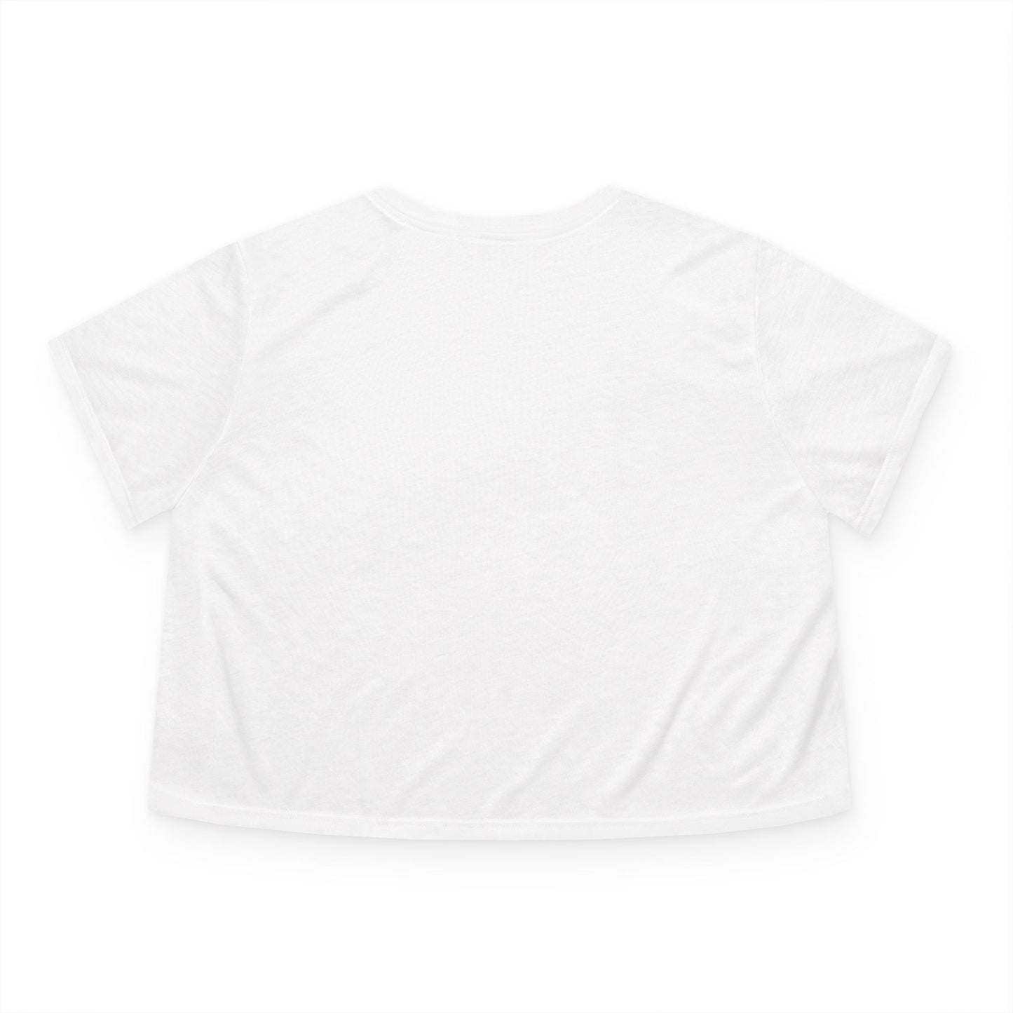 Positive Thinking Women's Flowy Cropped Tee