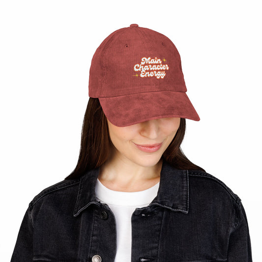 Vintage Corduroy Cap (Embroidery)