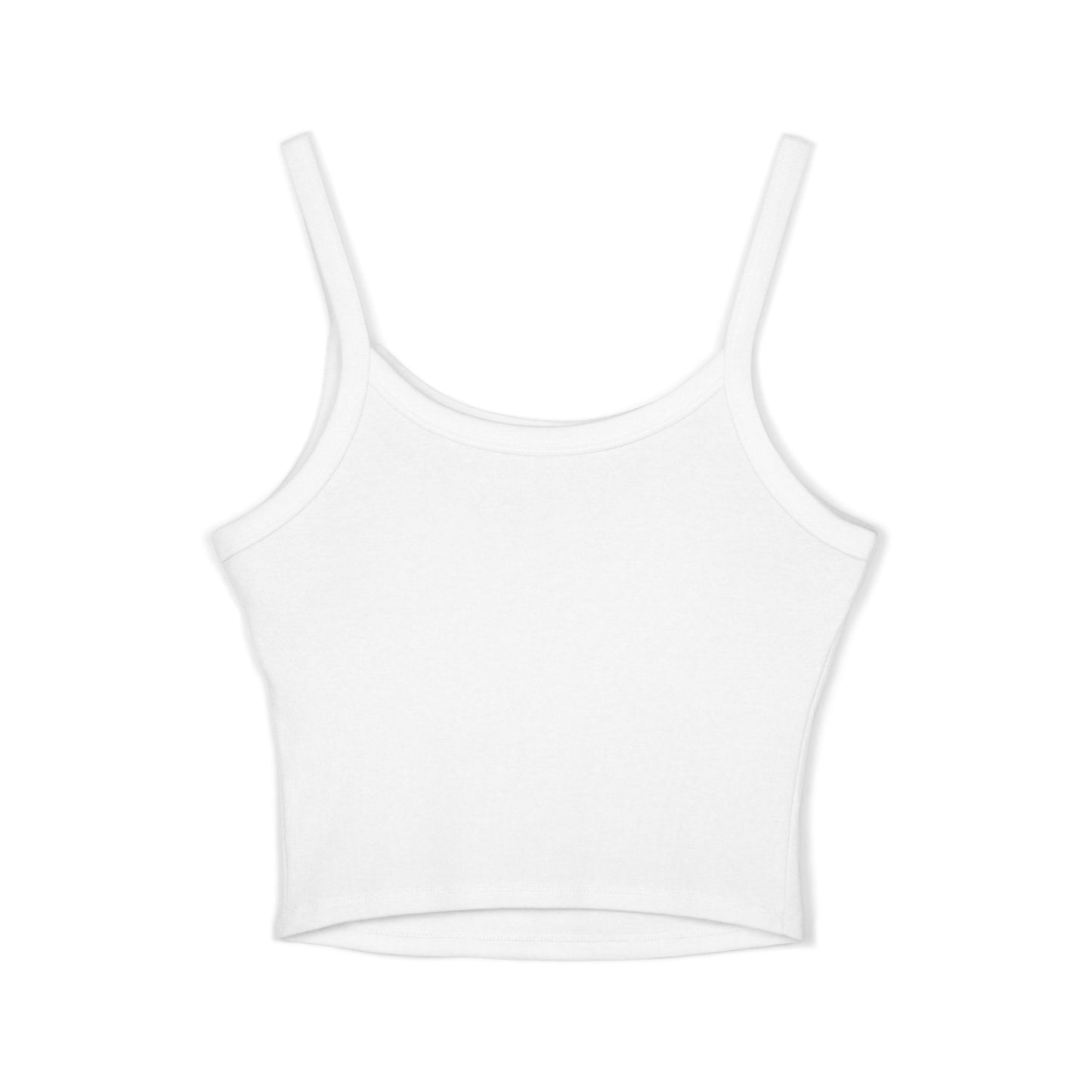 "Main Character Energy" Women's Crop Top - Spaghetti Strap Tank